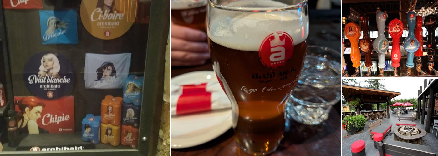 Archibald Microbrasserie - Resto-Brasserie Lac-Beauport Menu