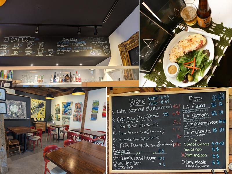 La Station Eastman - Café Bière & Cie Menu