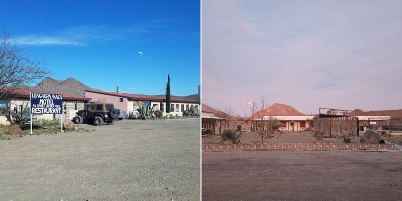 Longhorn Ranch Motel Menu