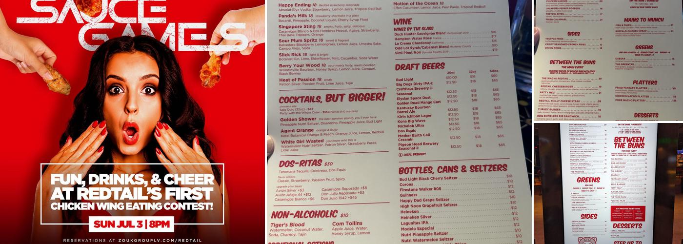 RedTail Menu