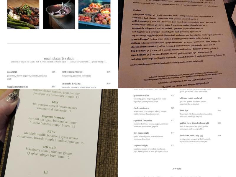 2 Hopewell Bistro & Bar Menu