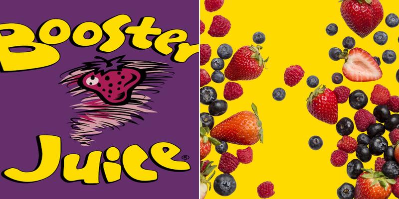 Booster Juice Menu