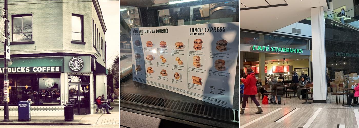 Starbucks Menu