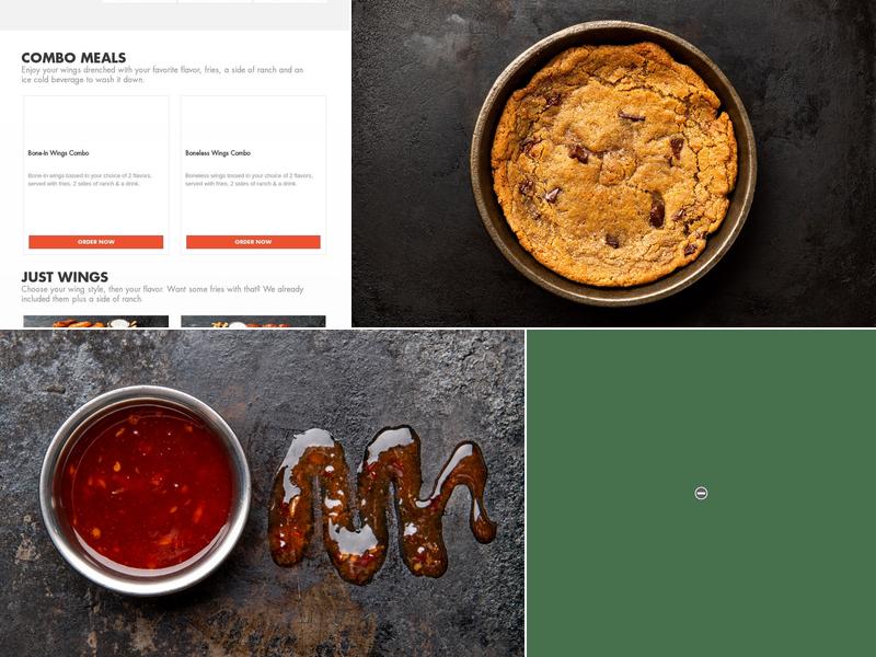 It's Just Wings Menu