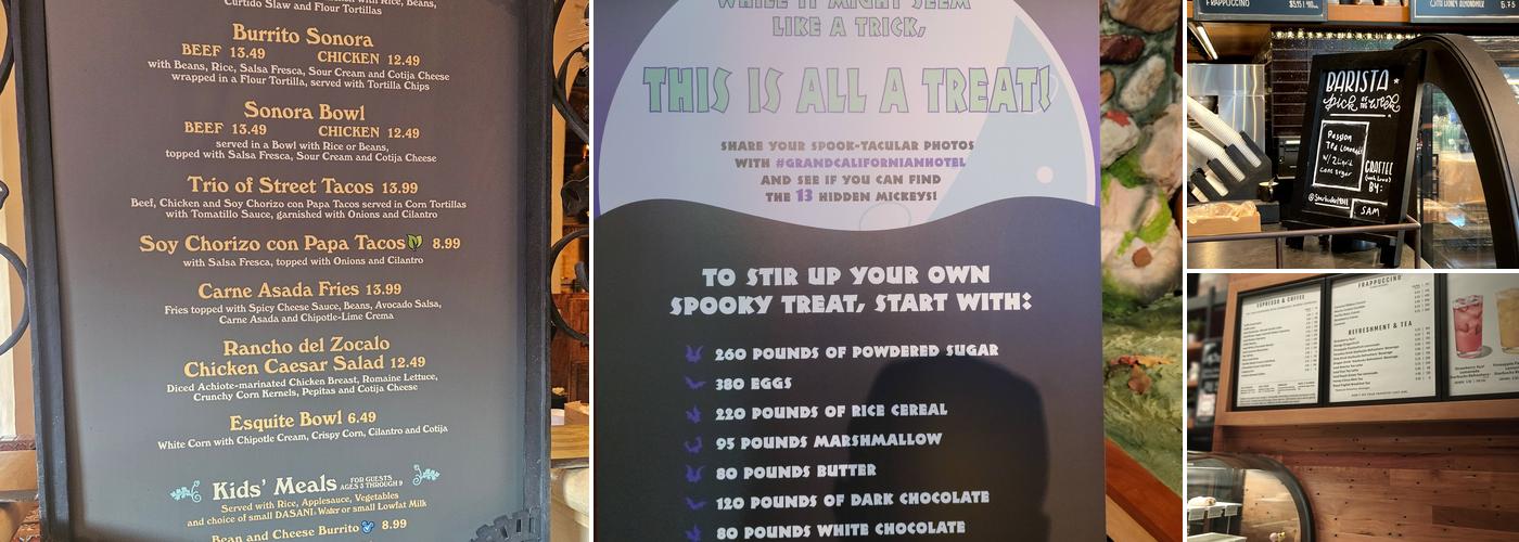 Starbucks Menu