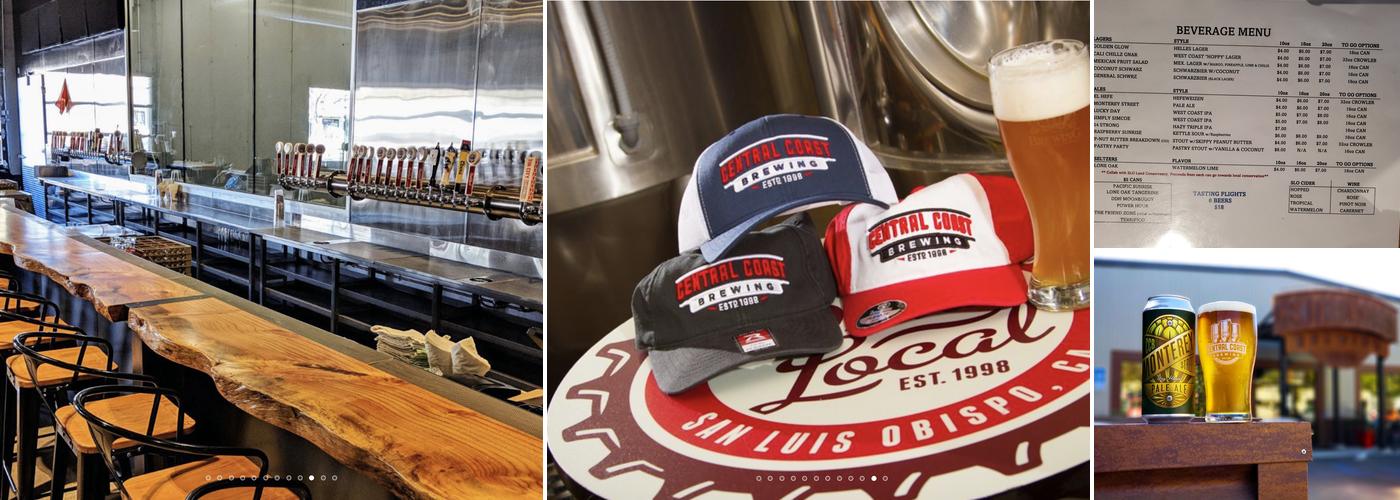 Central Coast Brewing Higuera Street Menu