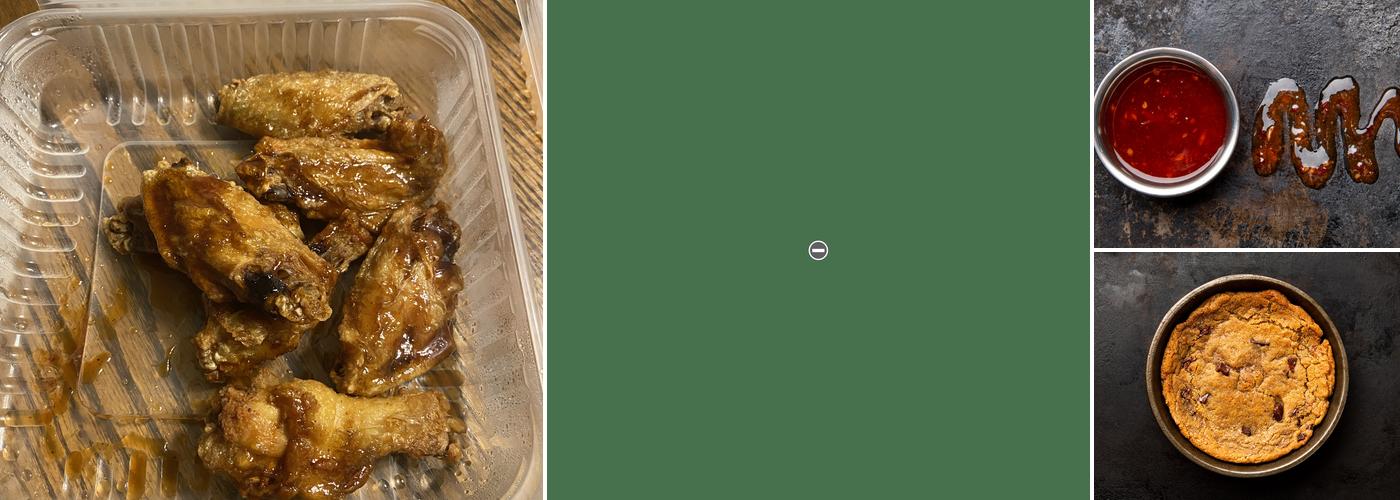 It's Just Wings Menu