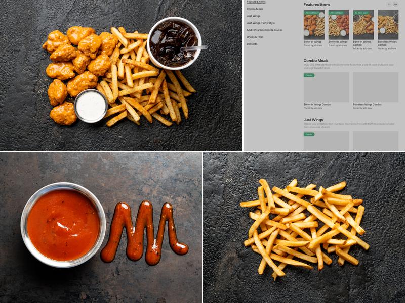 It's Just Wings Menu