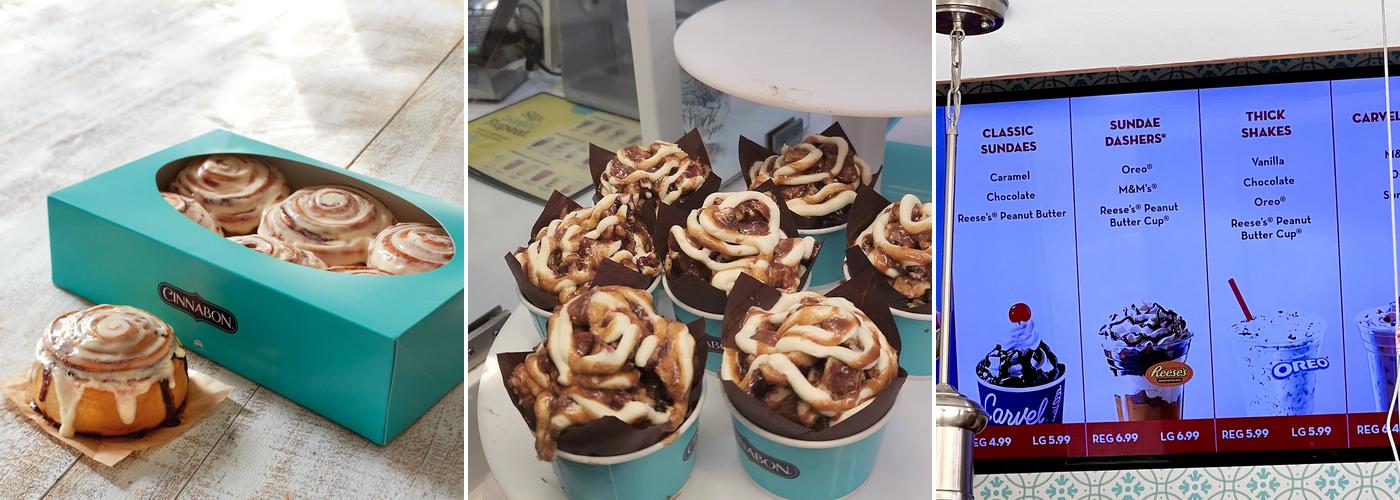 Cinnabon Menu