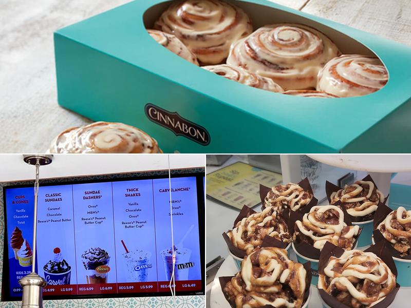 Cinnabon Menu