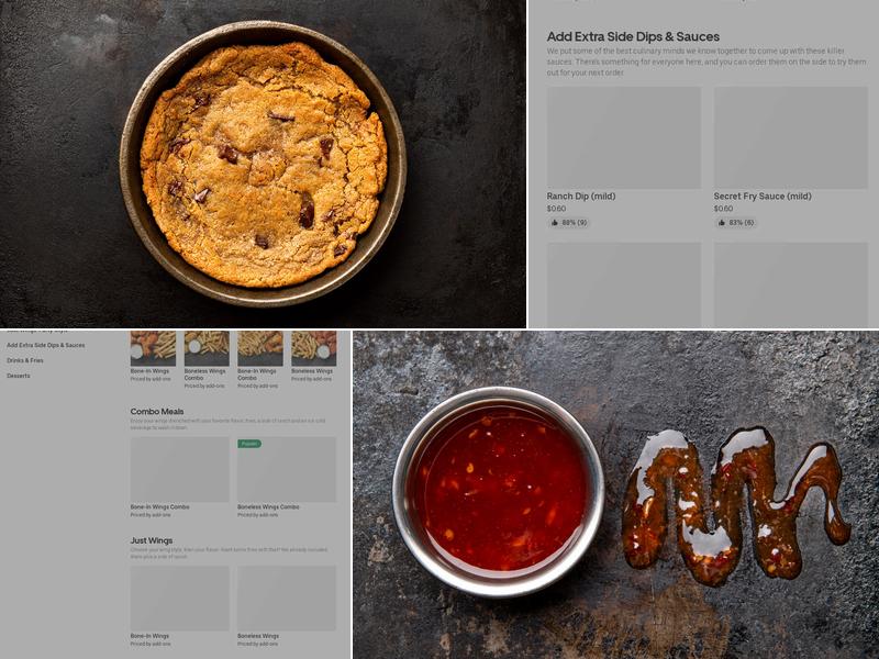 It's Just Wings Menu