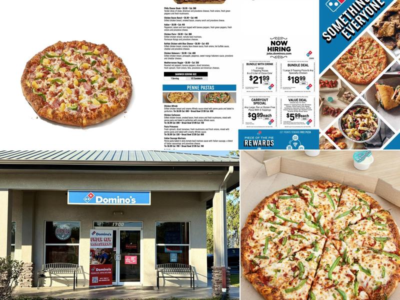 Domino's Pizza Menu