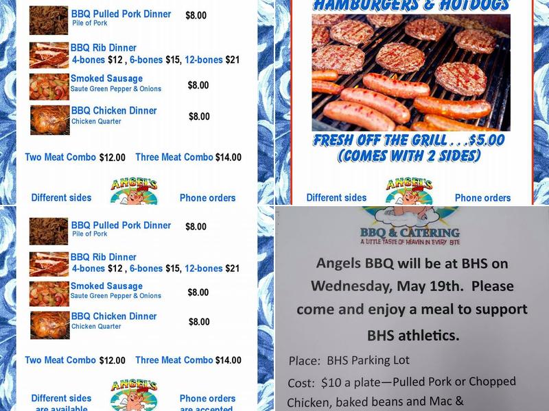 Angel’s BBQ & Catering Menu