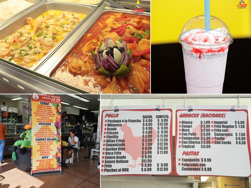 El Palacio de los Jugos Menu