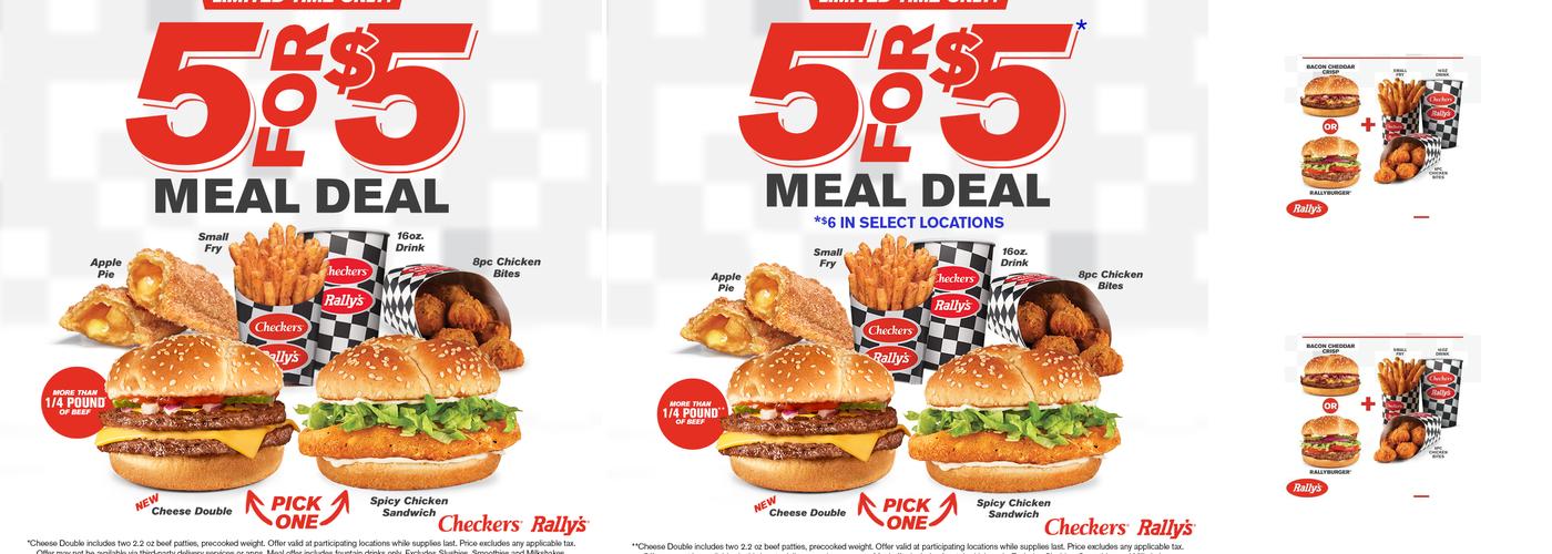 Checkers Menu