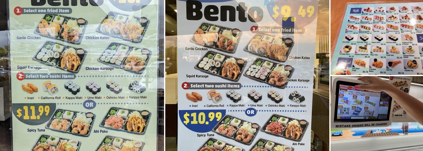 Genki Sushi Menu