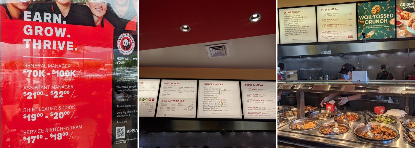 Panda Express Menu