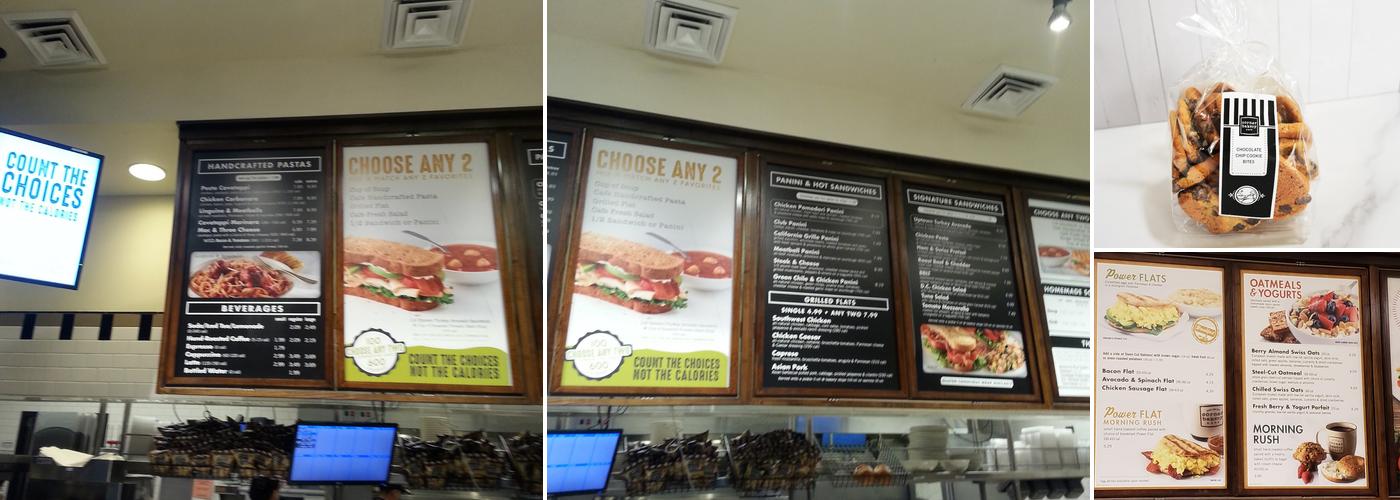 Corner Bakery Cafe Menu