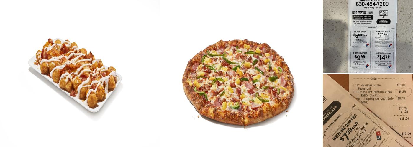Domino's Pizza Menu