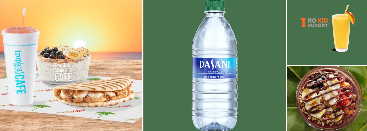 Tropical Smoothie Cafe Menu