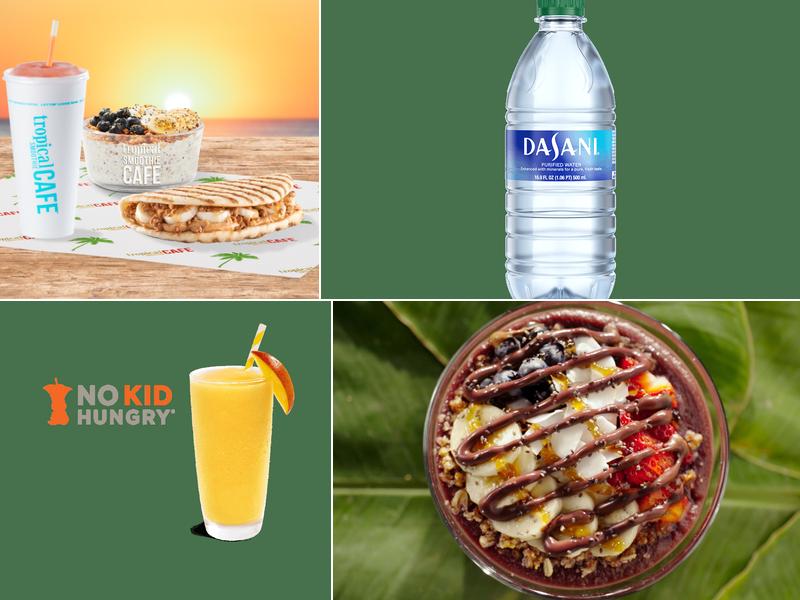 Tropical Smoothie Cafe Menu