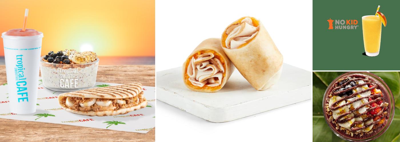 Tropical Smoothie Cafe Menu