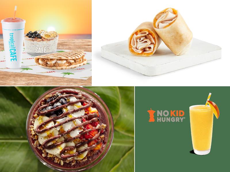 Tropical Smoothie Cafe Menu