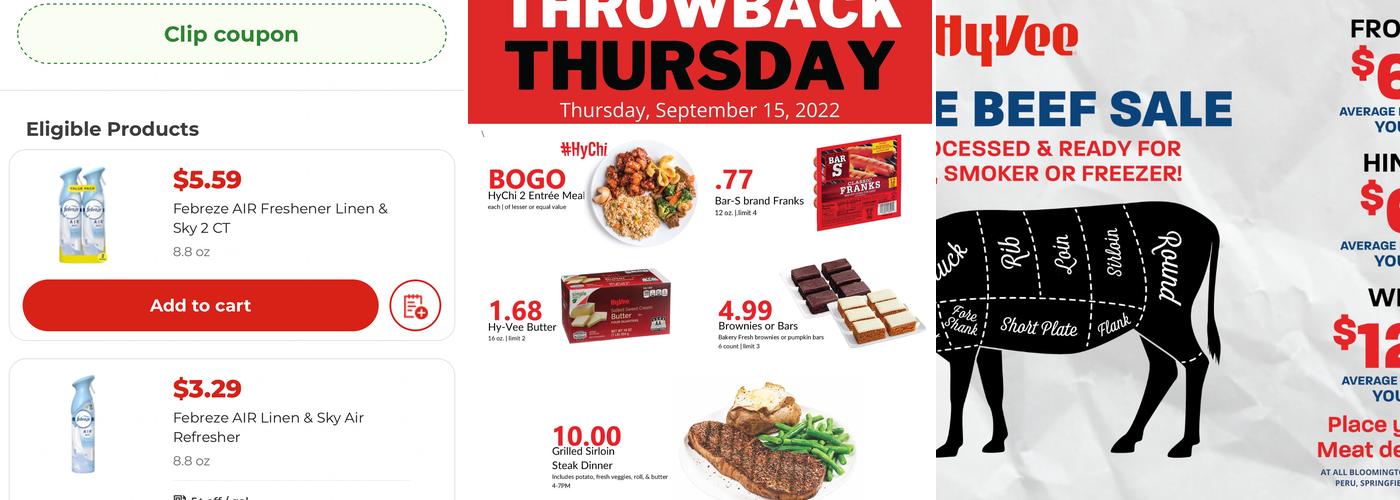 Hy-Vee Market Grille Menu