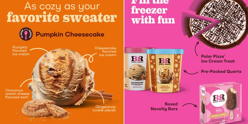 Baskin-Robbins Menu