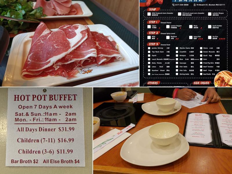 Hot Pot Buffet Menu