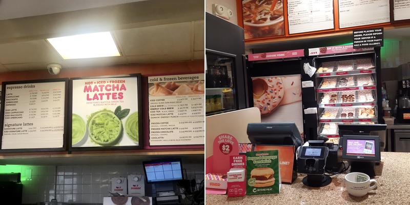 Dunkin' Menu