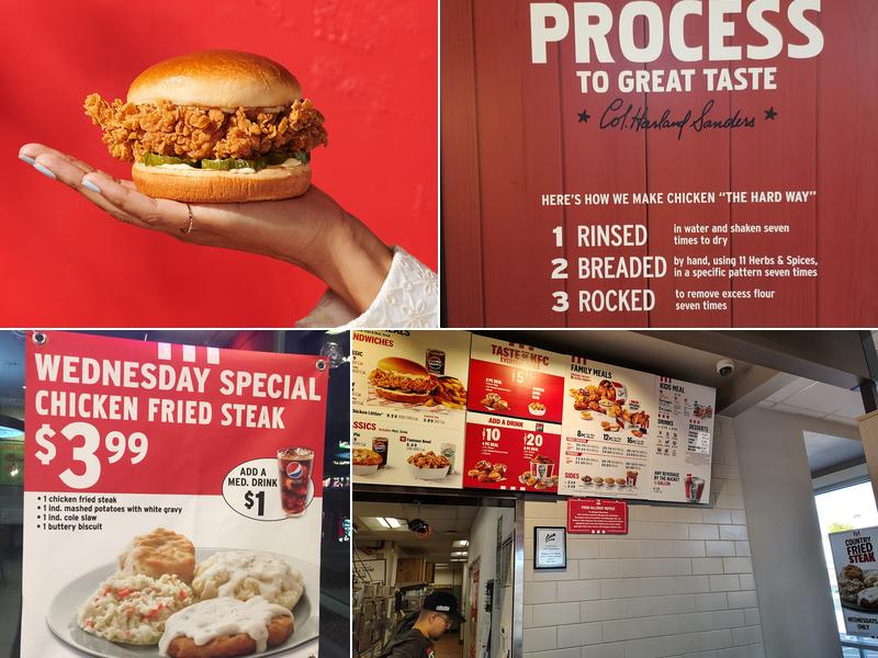 KFC Menu