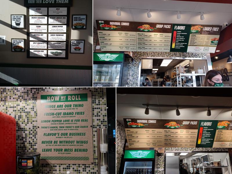 Wingstop Menu