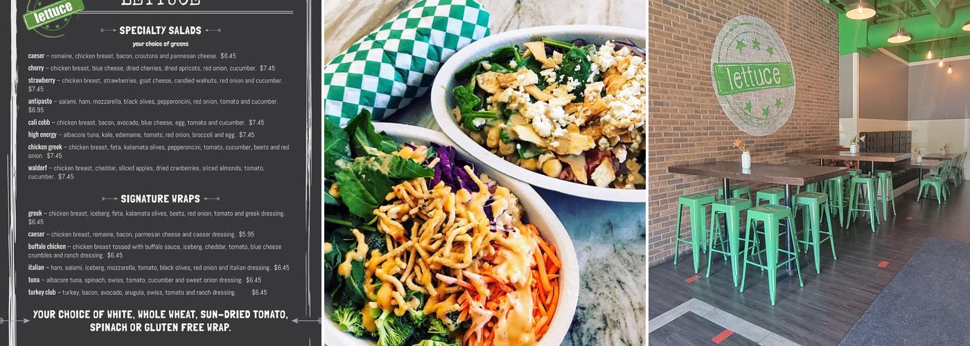 Lettuce Menu