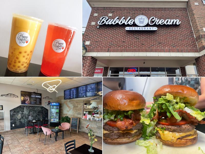 Bubble Cream Restaurant Menu