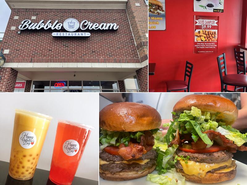 Bubble Cream Restaurant Menu