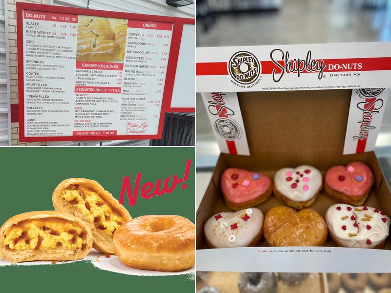 Shipley Do-Nuts Menu