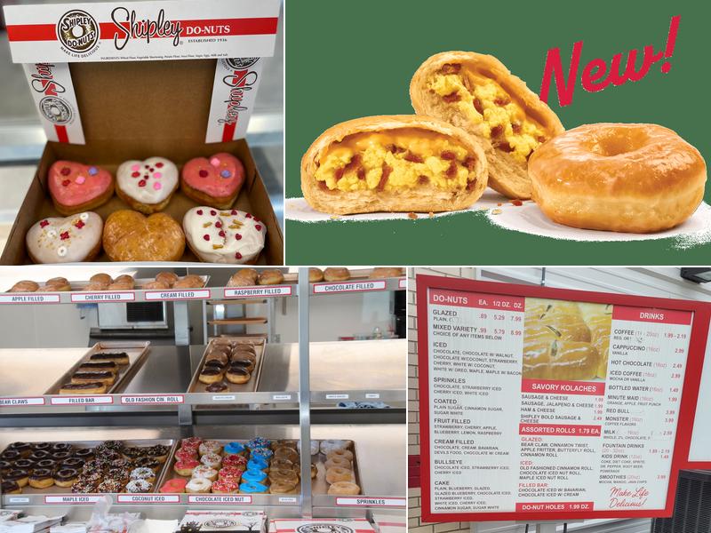 Shipley Do-Nuts Menu