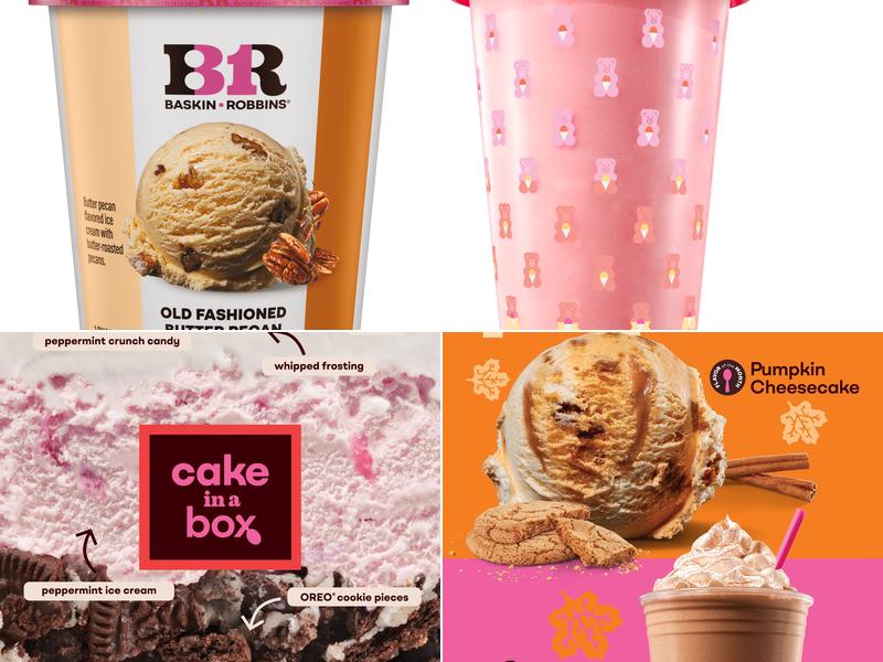 Baskin-Robbins Menu