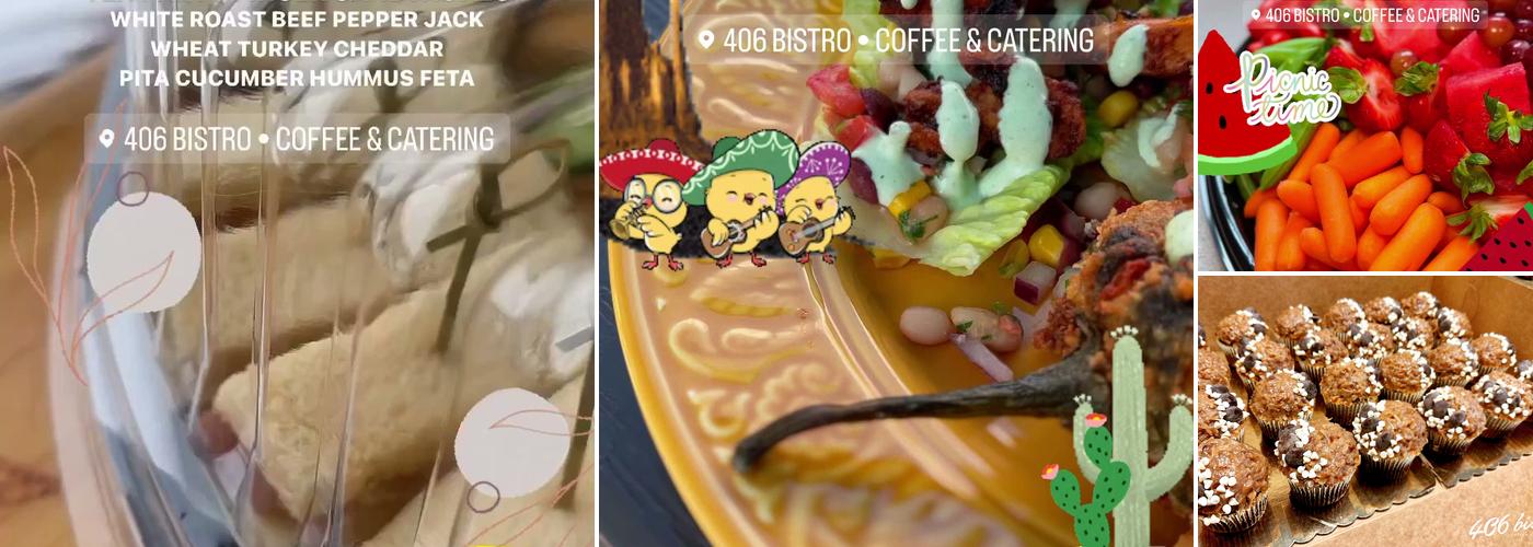 406 bistro | coffee & catering Menu