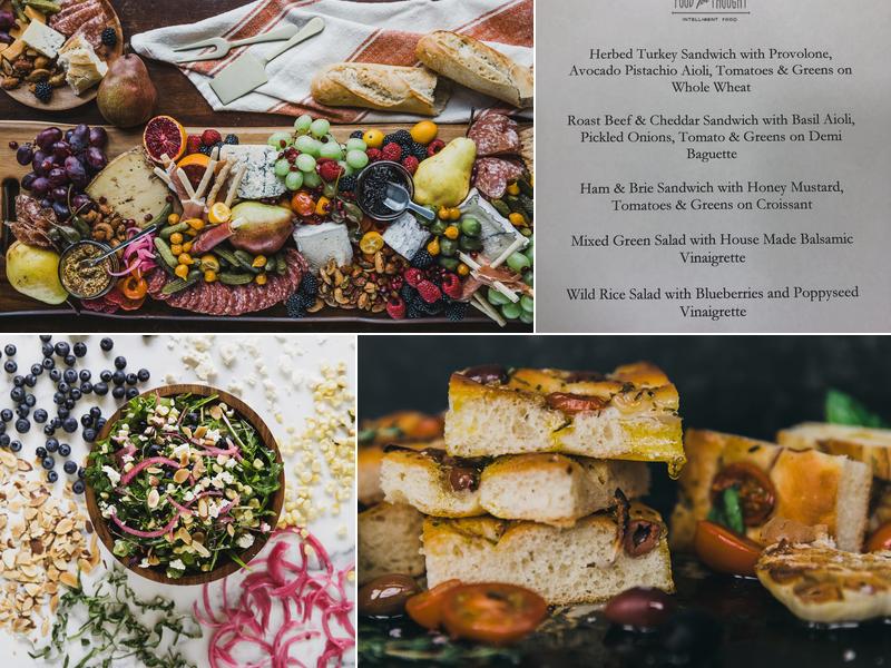 Food for Thought Catering Menu