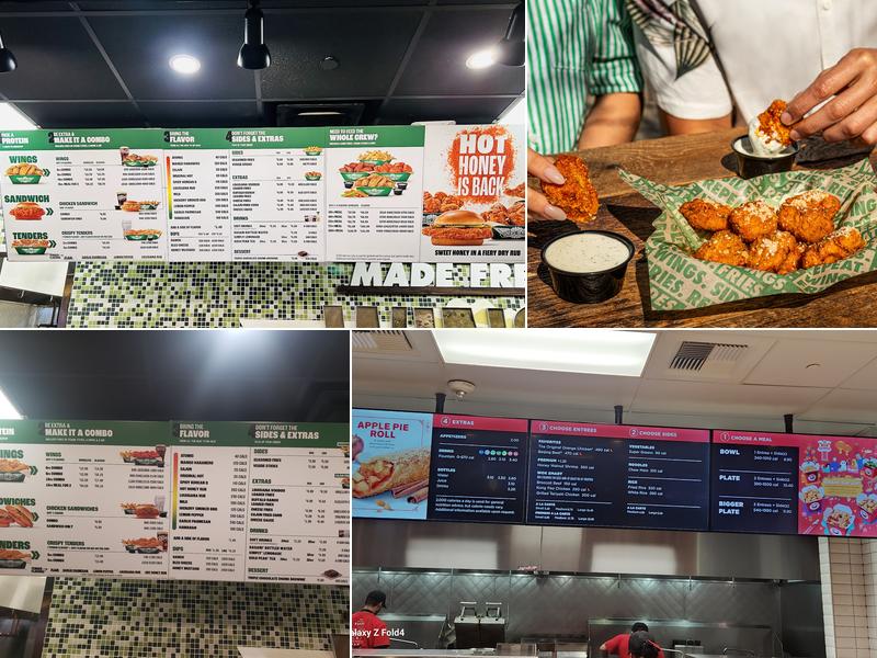 Wingstop Menu