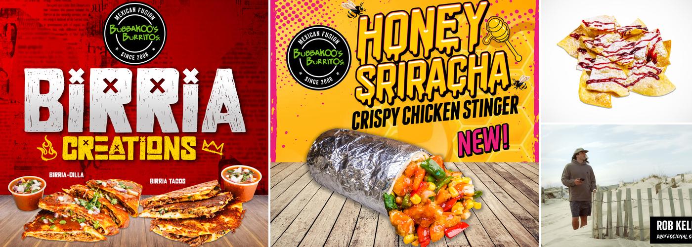 Bubbakoo's Burritos Menu