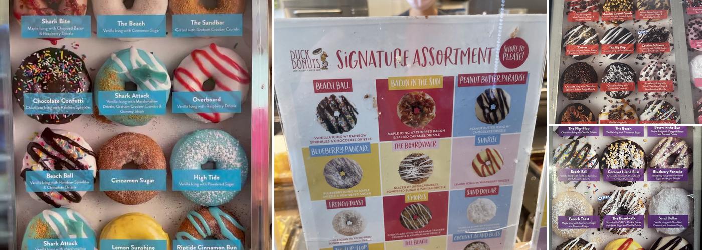 Duck Donuts Menu