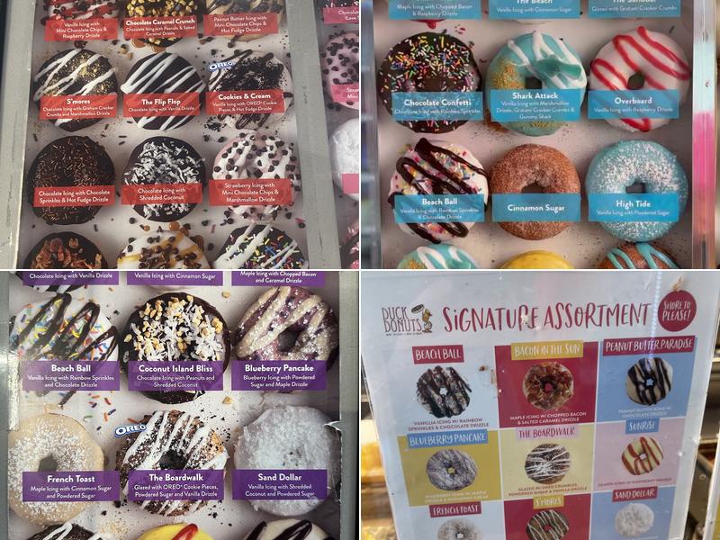 Duck Donuts Menu
