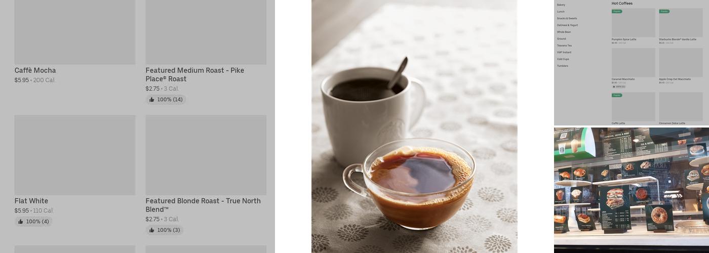 Starbucks Menu