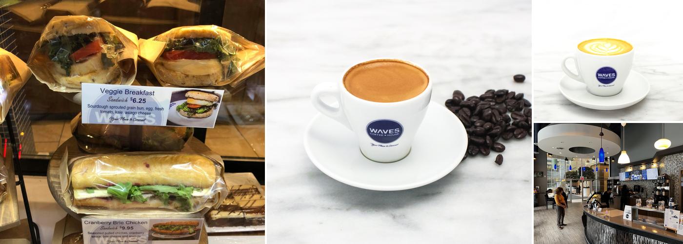 Waves Coffee House - Palliser Menu