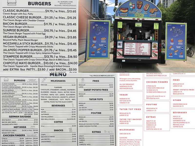 Pathway Pit Stop Menu