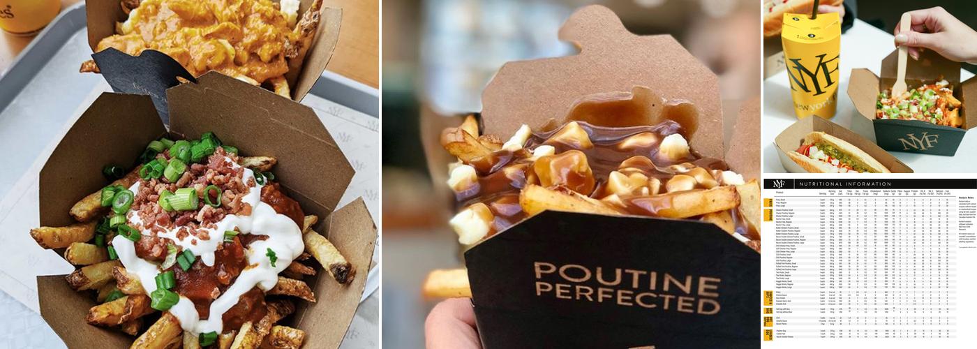 New York Fries Edmonton City Centre Menu