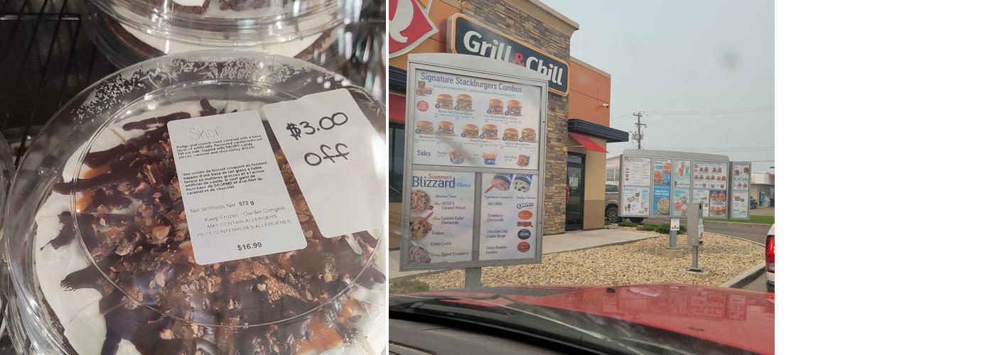 Dairy Queen Grill & Chill Menu